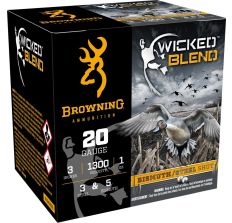 Browning Ammo Wicked Blend 20ga 3" #3&5 Shot 25rd