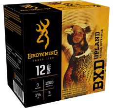 Browning Ammo BXD Upland 12ga 3" #5 Shot 25rd