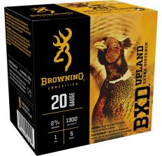 Browning Ammo BXD Upland 20ga 2.75" #5 Shot 25rd