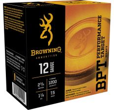 Browning Ammo BPT Performance Target Heavy 12ga 2.75" #7.5 Shot 25rd