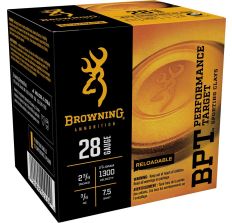 Browning Ammo BPT Performance Target Sporting Clays 28ga 2.75" #7.5 Shot 25rd