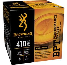Browning Ammo BPT Performance Target Sporting Clays .410ga 2.5" #8 Shot 25rd