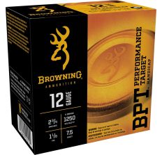 Browning Ammo BPT Performance Target Handicap 12ga 2.75" #7.5 Shot 25rd