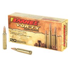 Barnes Rifle Ammunition 223 Remington 55gr Triple Shock X 20rd