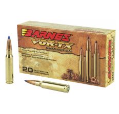 Barnes VOR-TX 308 Winchester 168Gr Tipped Triple Shock X 20rd