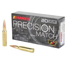 Barnes Precision Match 308 Winchester 175Gr OTM 20RD