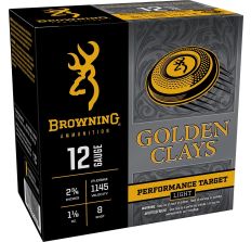 Browning Ammo Golden Clays Performance Target Light 12ga 2.75" #8 Shot 25rd