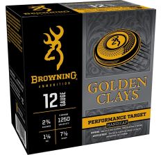Browning Ammo Golden Clays Performance Target Handicap 12ga 2.75" #7.5 Shot 25rd