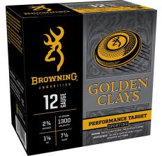 Browning Ammo Golden Clays Performance Target Sporting 12ga 2.75" #7.5 Shot 25rd