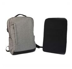 Guard Dog Tactical Classic BookBag W/ Level IIIa Soft-Armor Insert - Gray