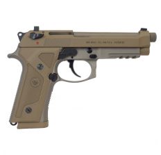 Beretta M9A3 9mm 5" 17rd FDE 3 Magazines Tritium Night Sights Threaded Barrel 