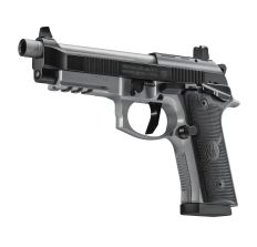 Beretta 92XI SAO Tactical Full Size Single Action Only 9MM 5.1" 18rd Black, Silver