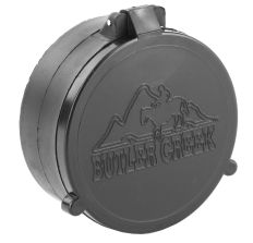 Butler Creek Flip-Open 2.43" Scope Cover Obj Black