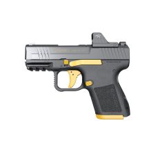 CANIK METE MC9 Micro Compact 9MM 3.18" 15rd Black MO1 Gold
