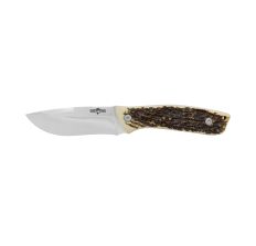 Camillius Western Crosstrail 4.25" Fixed Blade Knife Silver