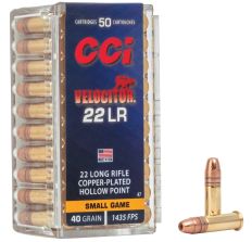 CCI Velocitor 22 LR 40Gr Hollow Point 50rd