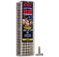 CCI Ammo Varmint Stangers .22LR 32 Grain Copper Plated Hollow Point - 100 Round Box