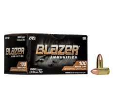 Blazer 9MM 115Gr FMJ 100rd