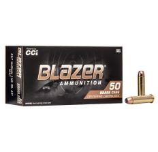 Blazer Brass 357 Magnum Handgun Ammunition 158gr Jackted Hollow Point 50rd