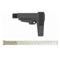 CMMG AR15 RIPBRACE 6 POSITION BLACK W/ RECEIVER EXTENSION