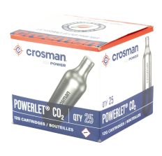 CROSMAN POWERLET CO2 CARTRIDGES 25PK