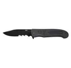 CRKT IGNITOR ASSISTED BLK 3.48 COMBO EDGE