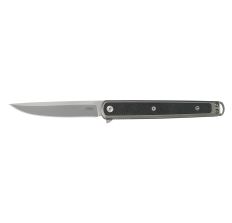 CRKT SEIS BLACK 3.32" PLAIN EDGE