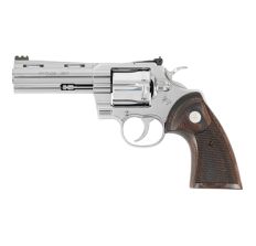 Colt Python Target 357 Magnum Revolver - 4.25-Inch Stainless Steel Barrel, 6 Rounds