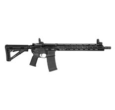 Diamondback DB15 AR Rifle Black 5.56NATO 16" KAC Barrel 15" MLOK Handguard MBUS Sights