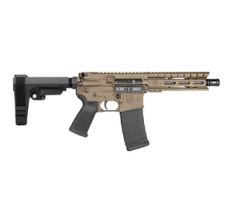 Diamondback Firearms Carbon DB15 5.56 NATO SemiAuto Pistol Flat Dark Earth 7" Threaded Barrel SBA3 Arm Brace 1x30rd Mag