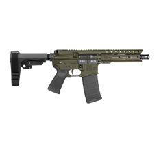 Diamondback Firearms Carbon DB15 5.56 NATO SemiAuto Pistol OD Green 7" Threaded Barrel SBA3 Arm Brace 1x30rd Mag