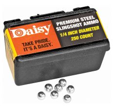 DAISY 1/4" STEEL SLINGSHOT AMMO