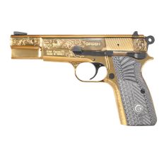 Girsan MCP35 Full Size Single Action 9MM 4.87" 15rd Gold