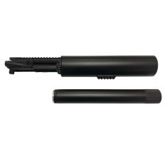 F5 MFG Soda Can Launcher Black Picatinny Rail Includes Golfball/Net/Smoke Canister Attachment