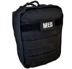 Elite First Aid Tactical Individual First Aid Kit (IFAK) Black