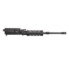 FightLite RAPTOR DUALFEED AR15 Upper Assembly Black 5.56 NATO 16.25” QuickChange Barrel Accepts AR15 Magazines & M27 Linked Ammunition MLOK RailInterface System