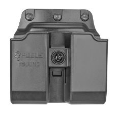 Fobus Belt Pouch Fits Double Mag Glock 9/40 Black