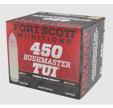 Fort Scott Munitions 450 Bushmaster Rifle Ammunition 250gr 20rd Box