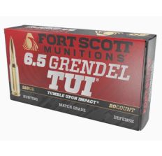 Fort Scott Munitions 6.5 Grendel Rifle Ammunition 123gr 20rd Box