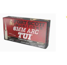Fort Scott Munitions 6mm Arc Rifle Ammunition 90gr 20rd Box