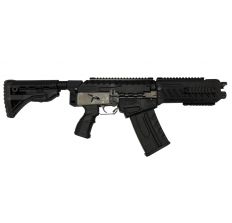 FOSTECH ORIGIN-12 SEMI-AUTO SHORT BARRELED SHOTGUN 9.75" BARREL NICKEL RECEIVER AND INTERNALS