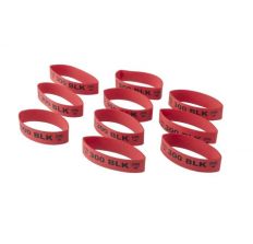 Faxon Firearms Magazine Marker Bands For 300 BLK Red - 10 pack