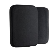 Guard Dog Tactical Level 4 Level lV 6"X8" Ceramic Plates 3.2 Lbs/plate - Black Pair of 2