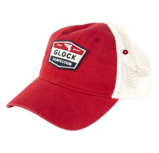 GLOCK MESH TRUCKER HAT RED