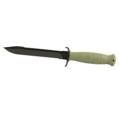 Glock 6.5" Fixed Blade Knife Battlefield Green