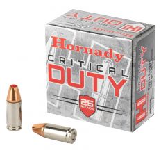 Hornady 9mm 135gr Critical Duty 25rd