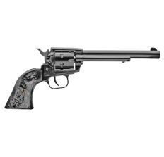 Heritage Rough Rider Revolver Black .22 LR 6.5" Barrel 6rd Black Pearl Grips