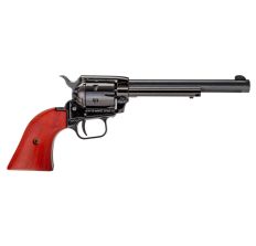 Heritage Rough Rider Revolver Black .22 LR /.22 WMR 6.5" Barrel 6rd Cocobolo Wood Grips