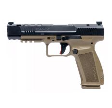 CANIK METE SFX 9mm 5.2" Black/FDE Optics Ready 20rd