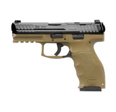 Heckler & Koch VP9 9MM 4.09" 17rd Flat Dark Earth NS OR